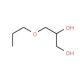 1-O-Propyl-rac-glycerol (CAS 61940-71-4) - chemical structure image