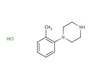 1-(o-Tolyl)piperazine hydrochloride (CAS 70849-60-4) - chemical structure image