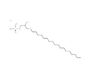 1-Octadecyl Lysophosphatidic Acid (sodium salt) - chemical structure image
