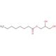 1-Octanoyl-rac-glycerol (CAS 502-54-5) - chemical structure image
