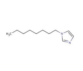 1-Octylimidazole (CAS 21252-69-7) - chemical structure image