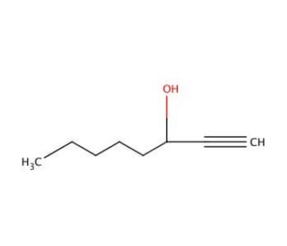 1-Octyn-3-ol (CAS 818-72-4) - chemical structure image