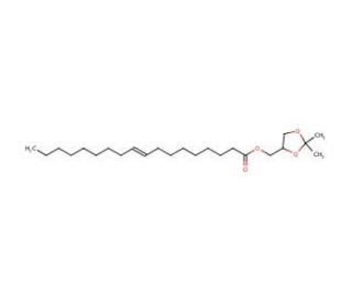 1-Oleoyl-2,3-isopropylidiene-(rac)-glycerol - chemical structure image