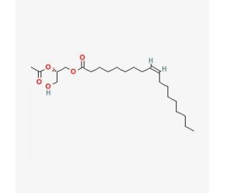 1-Oleoyl-2-acetyl-sn-glycerol (OAG) (CAS 86390-77-4) - chemical structure image