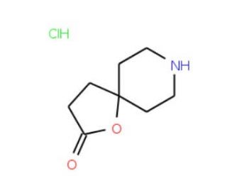 1-Oxa-8-azaspiro[4.5]decan-2-one hydrochloride (CAS 374794-92-0) - chemical structure image