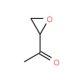 1-Oxiran-2-ylethanone (CAS 4401-11-0) - chemical structure image