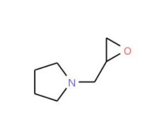 1-(oxiran-2-ylmethyl)pyrrolidine - chemical structure image