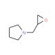 1-(oxiran-2-ylmethyl)pyrrolidine - chemical structure image