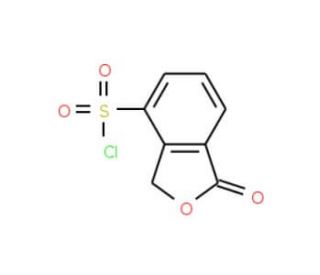 1-oxo-1,3-dihydro-2-benzofuran-4-sulfonyl chloride - chemical structure image