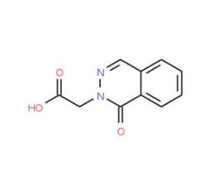 (1-Oxo-1H-phthalazin-2-yl)-acetic acid (CAS 90689-39-7) - chemical structure image