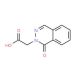(1-Oxo-1H-phthalazin-2-yl)-acetic acid (CAS 90689-39-7) - chemical structure image