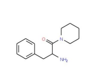 1-Oxo-3-phenyl-1-(1-piperidinyl)-(2S)-propylamine - chemical structure image