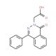 (1-Oxo-4-phenylphthalazin-2(1H)-yl)acetic acid (CAS 127828-88-0) - chemical structure image