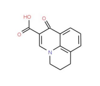 1-oxo-6,7-dihydro-1H,5H-pyrido[3,2,1-ij]quinoline-2-carboxylic acid - chemical structure image