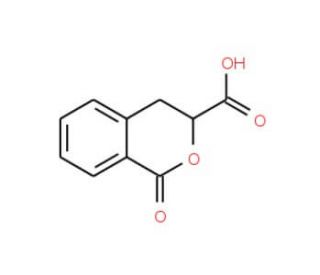 1-Oxo-isochroman-3-carboxylic acid - chemical structure image