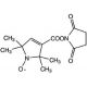 1-Oxyl-2,2,5,5-tetramethylpyrroline-3-carboxylate N-Hydroxysuccinimide Ester (CAS 37558-29-5) - chemical structure image