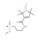 (1-Oxyl-2,2,5,5-tetramethylpyrroline-3-yl)carbamidopropylmethaneMethanethiosulfonate - chemical structure image