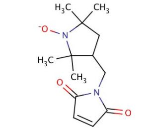 1-Oxyl-3-(maleimidomethyl)-2,2,5,5-tetramethyl -1-pyrrolidine (CAS 54060-41-2) - chemical structure image