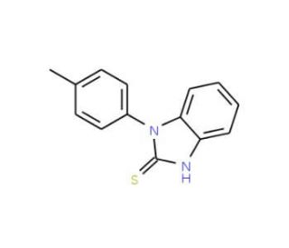 1-p-Tolyl-1H-benzoimidazole-2-thiol (CAS 92149-91-2) - chemical structure image