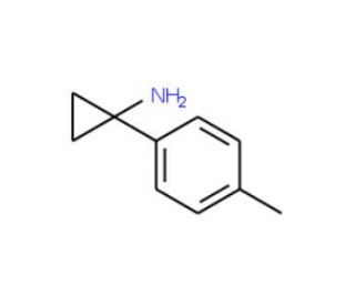 1-p-Tolyl-cyclopropylamine (CAS 503417-31-0) - chemical structure image