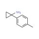 1-p-Tolyl-cyclopropylamine (CAS 503417-31-0) - chemical structure image
