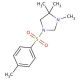 1-(p-Tosyl)-3,4,4-trimethylimidazolidine (CAS 73955-61-0) - chemical structure image