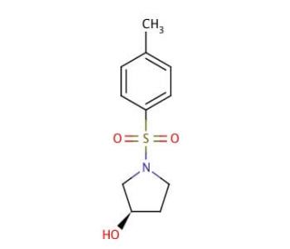 1-(p-Tosyl)-(R)-(&minus;)-3-pyrrolidinol (CAS 133034-00-1) - chemical structure image