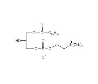 1-Palmitoyl-sn-glycero-3-phospho-(N,N-dimethyl)-ethanolamine - chemical structure image