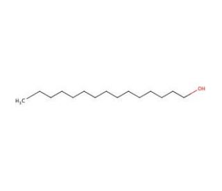 1-Pentadecanol (CAS 629-76-5) - chemical structure image
