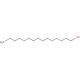 1-Pentadecanol (CAS 629-76-5) - chemical structure image