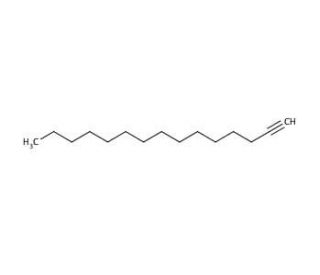 1-Pentadecyne (CAS 765-13-9) - chemical structure image