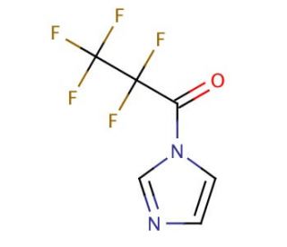 1-(Pentafluoropropionyl)imidazole (CAS 71735-32-5) - chemical structure image