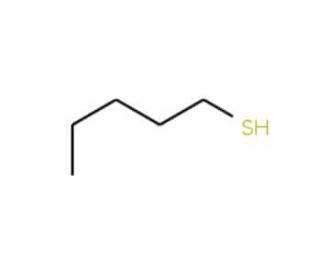 1-Pentanethiol (CAS 110-66-7) - chemical structure image