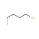 1-Pentanethiol (CAS 110-66-7) - chemical structure image