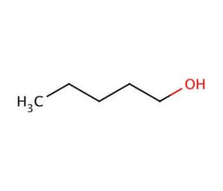 1-Pentanol (CAS 71-41-0) - chemical structure image