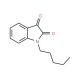 1-Pentyl-1H-indole-2,3-dione (CAS 4290-90-8) - chemical structure image
