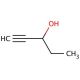 1-Pentyn-3-ol (CAS 4187-86-4) - chemical structure image