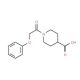 1-(phenoxyacetyl)piperidine-4-carboxylic acid - chemical structure image