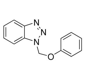 1-(Phenoxymethyl)-1H-benzotriazole (CAS 111198-02-8) - chemical structure image