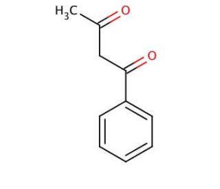 1-Phenyl-1,3-butanedione (CAS 93-91-4) - chemical structure image