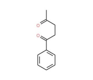 1-Phenyl-1,4-pentanedione (CAS 583-05-1) - chemical structure image