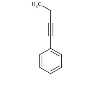 1-Phenyl-1-butyne (CAS 622-76-4) - chemical structure image
