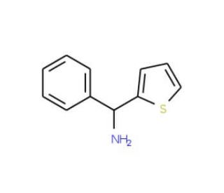 1-phenyl-1-thien-2-ylmethanamine (CAS 5693-42-5) - chemical structure image