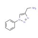 (1-Phenyl-1H-1,2,3-triazol-4-yl)methanamine - chemical structure image