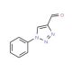 1-Phenyl-1H-1,2,3-triazole-4-carbaldehyde (CAS 34296-51-0) - chemical structure image