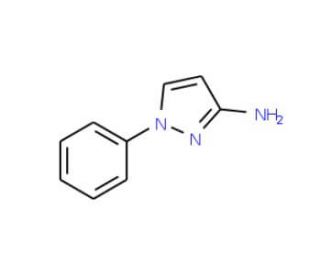 1-phenyl-1H-pyrazol-3-amine (CAS 1128-56-9) - chemical structure image