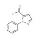1-Phenyl-1H-pyrazole-5-carbonyl chloride (CAS 423768-37-0) - chemical structure image