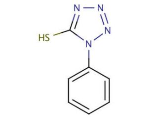 1-Phenyl-1H-tetrazole-5-thiol (CAS 86-93-1) - chemical structure image