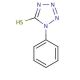 1-Phenyl-1H-tetrazole-5-thiol (CAS 86-93-1) - chemical structure image