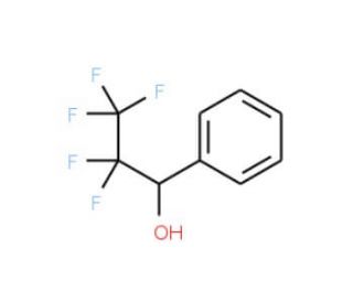 1-Phenyl-2,2,3,3,3-pentafluoro-1-propanol - chemical structure image
